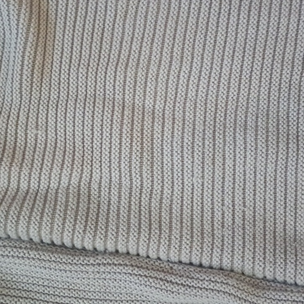 Laju Gray Inverted Seam Cotton Blend Sweater L - Picture 8 of 8